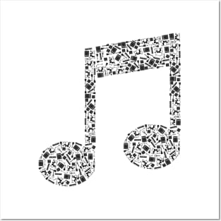 MUSICAL NOTE Posters and Art